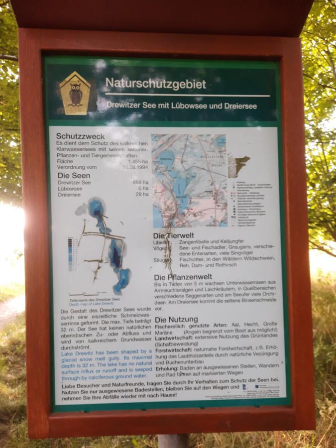 Suedseite Appartement Nossentiner Huette Buitenkant foto